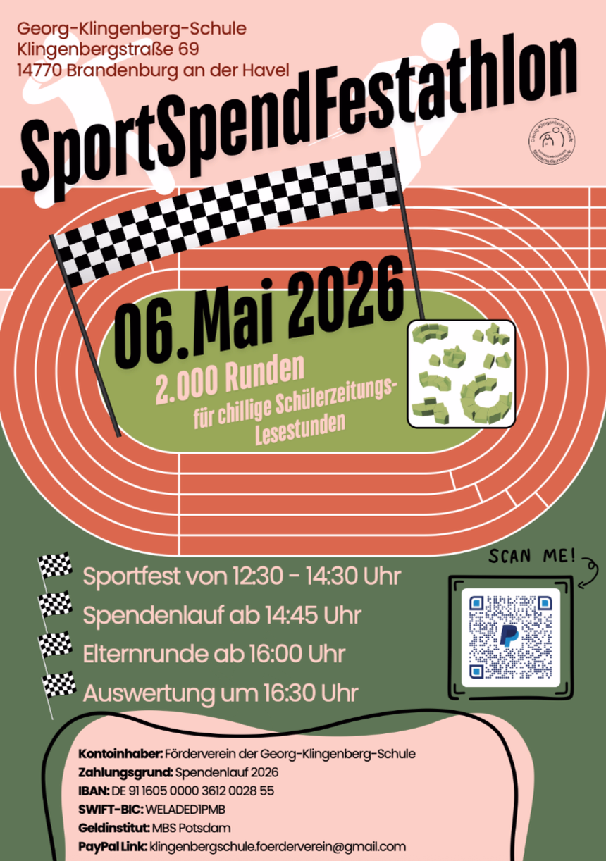 SportSpendFestathlon 2026 Plakat